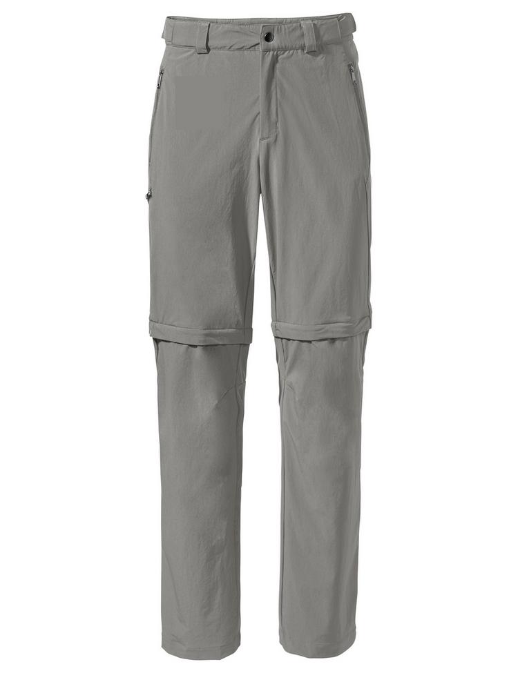 VAUDE VAUDE Men's Farley Stretch T-Zip Pants III Funktionshose Herren - stone grey - 0 | SportScheck