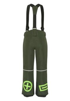 Rückansicht von Chiemsee Skihose Skihose Kinder 19-0417 Kombu Green