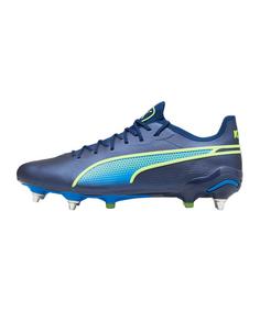 PUMA KING Ultimate MxSG Eclipse Fußballschuhe blaugruenblau