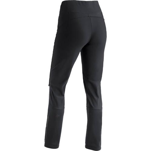 Rückansicht von Maier Sports Skjoma Pants Skihose Damen Schwarz