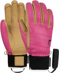 Reusch Highland R-TEX® XT Skihandschuhe 3388 pink/camel