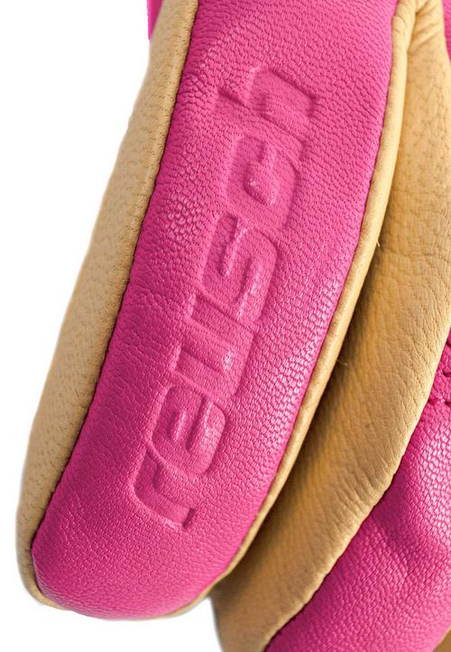 Rückansicht von Reusch Highland R-TEX® XT Skihandschuhe 3388 pink/camel