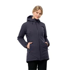 Rückansicht von Jack Wolfskin STIRNBERG INS JKT W Parka Damen graphite