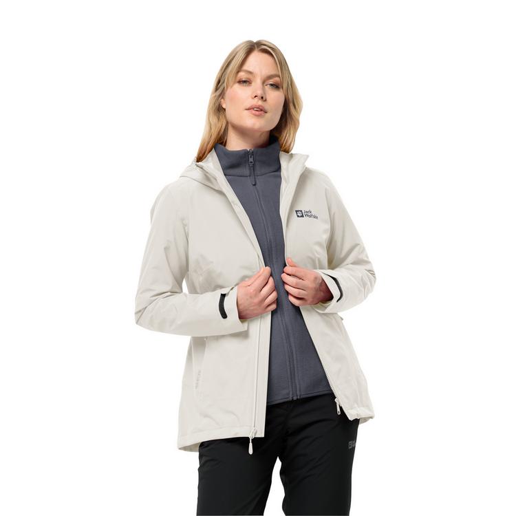 Jack Wolfskin Jack Wolfskin MOONRISE 3IN1 JKT W Doppeljacke Damen - lemon ice - 2 | SportScheck