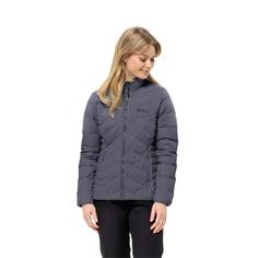 Rückansicht von Jack Wolfskin TUNDRA DOWN JKT W Daunenjacke Damen dolphin