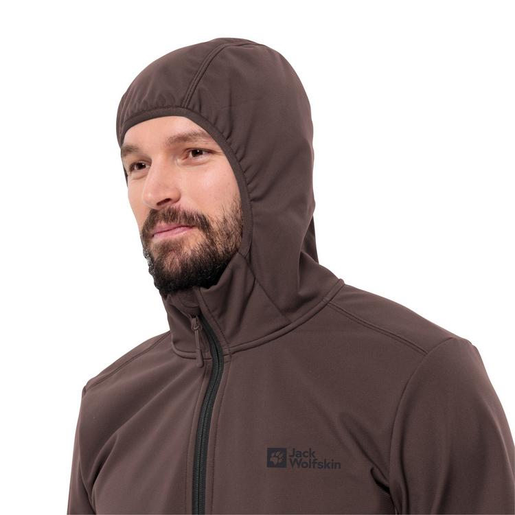 Jack Wolfskin Jack Wolfskin BORNBERG HOODY M Softshelljacke Herren - night blue - 3 | SportScheck