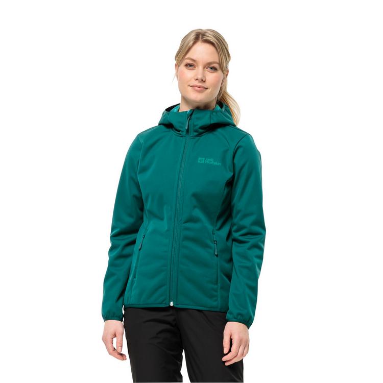 Jack Wolfskin Jack Wolfskin WINDHAIN HOODY W Softshelljacke Damen - night blue - 1 | SportScheck
