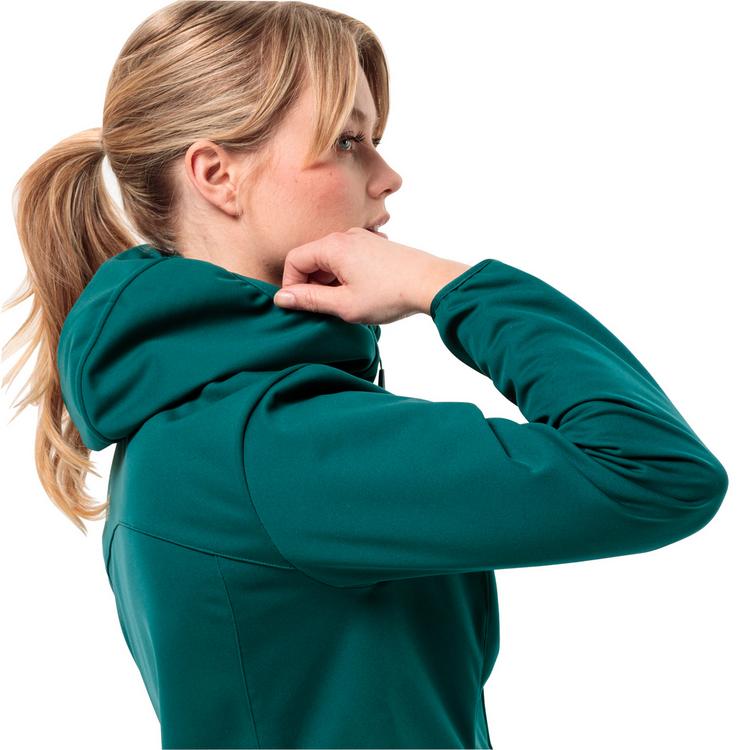 Jack Wolfskin Jack Wolfskin WINDHAIN HOODY W Softshelljacke Damen - night blue - 7 | SportScheck