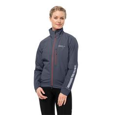 Rückansicht von Jack Wolfskin MOROBBIA 2.5L JKT W Funktionsjacke Damen dolphin