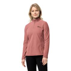 Rückansicht von Jack Wolfskin TAUNUS HZ W Fleecepullover Damen blush powder