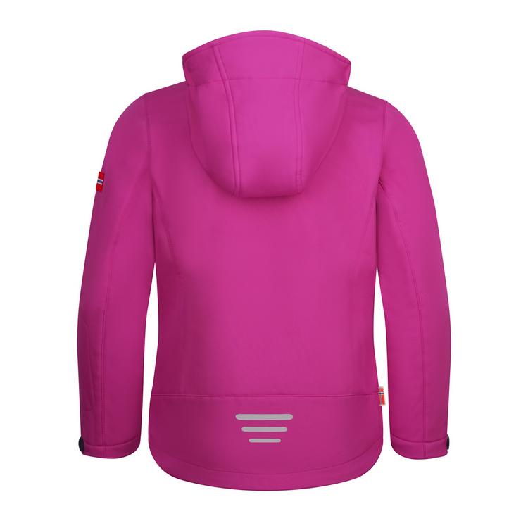 Trollkids Trollkids Oslofjord Softshelljacke M&auml;dchen - Feuerbeeren Pink/Marineblau - 0 | SportScheck