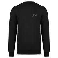 RUSTY ONE HIT WONDER CREW FLEECE Rundhalspullover Herren - Black/Coal