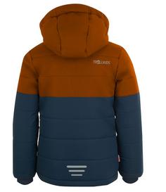 Rückansicht von Trollkids Hemsedal Winterjacke Kinder Nachtblau/Zimt