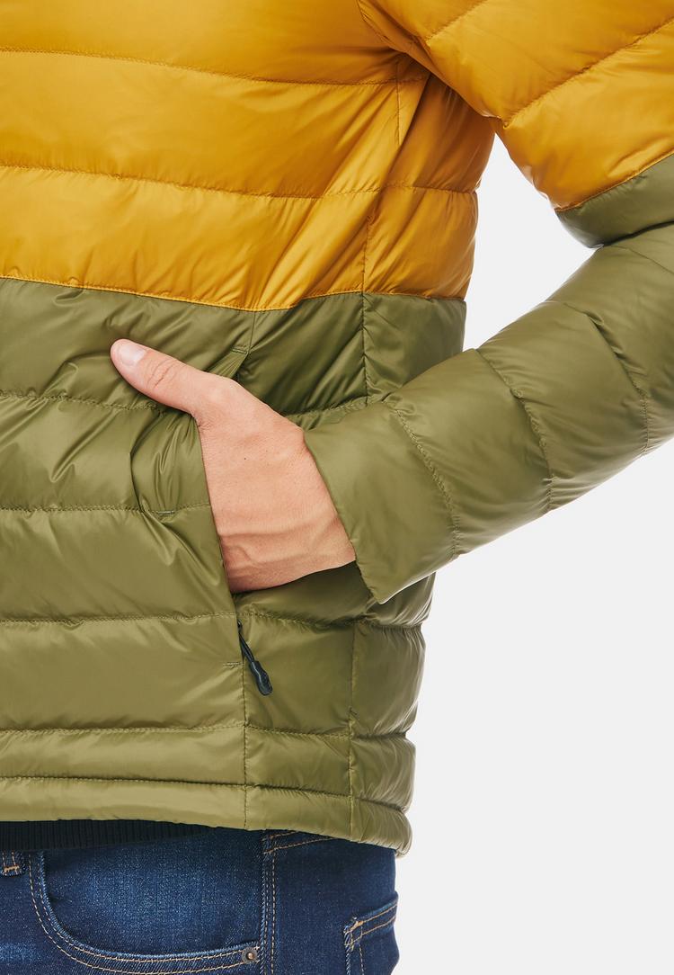 Jeff Green Jeff Green Aidan Daunenjacke Herren - Olive/Mustard - 6 | SportScheck