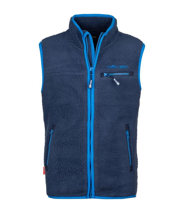 Trollkids Trollkids Hemsedal Fleeceweste Kinder - Marineblau/Mittelblau - 0 | SportScheck