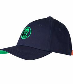 Trollkids Kroksand Cap Kinder Marineblau/Pfeffergrün