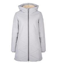 Westfjord Hagavatn Steppmantel Damen - Sturmgrau/Graphitgrau