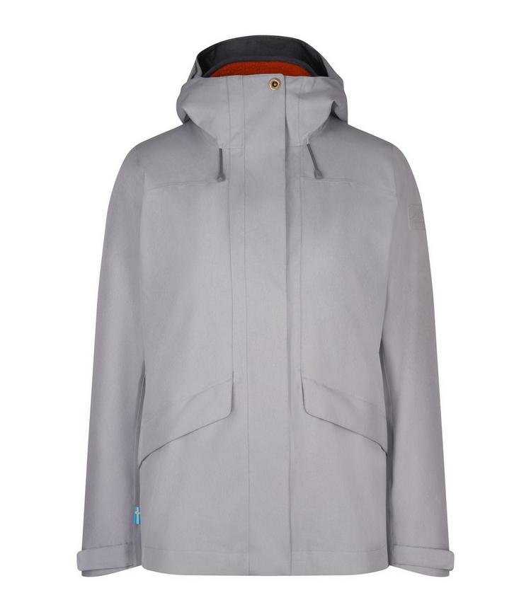 Westfjord Westfjord Skafta Regenjacke Damen - Sturmgrau/Graphitgrau - 0 | SportScheck