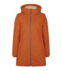 Westfjord Hagavatn Steppmantel Damen - Rostrot/Graphit