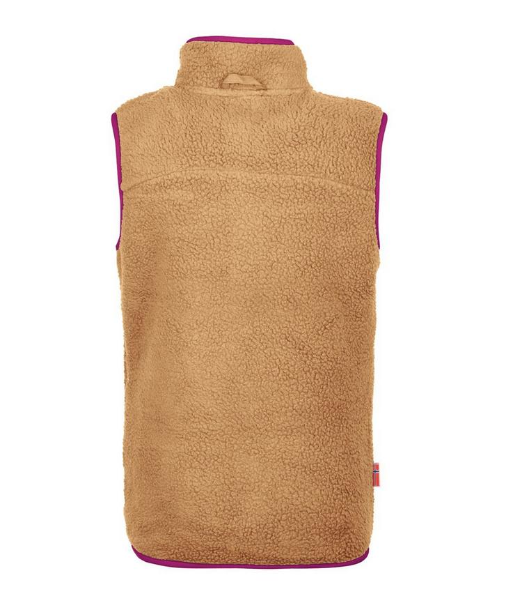 Trollkids Trollkids Hemsedal Fleeceweste Kinder - Honiggelb/Feuerbeere - 0 | SportScheck