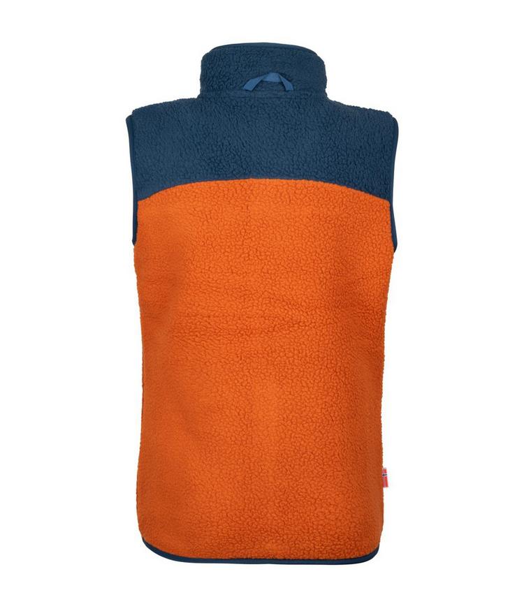 Trollkids Trollkids Hemsedal Fleeceweste Kinder - Zimt/Dunkelblau - 0 | SportScheck