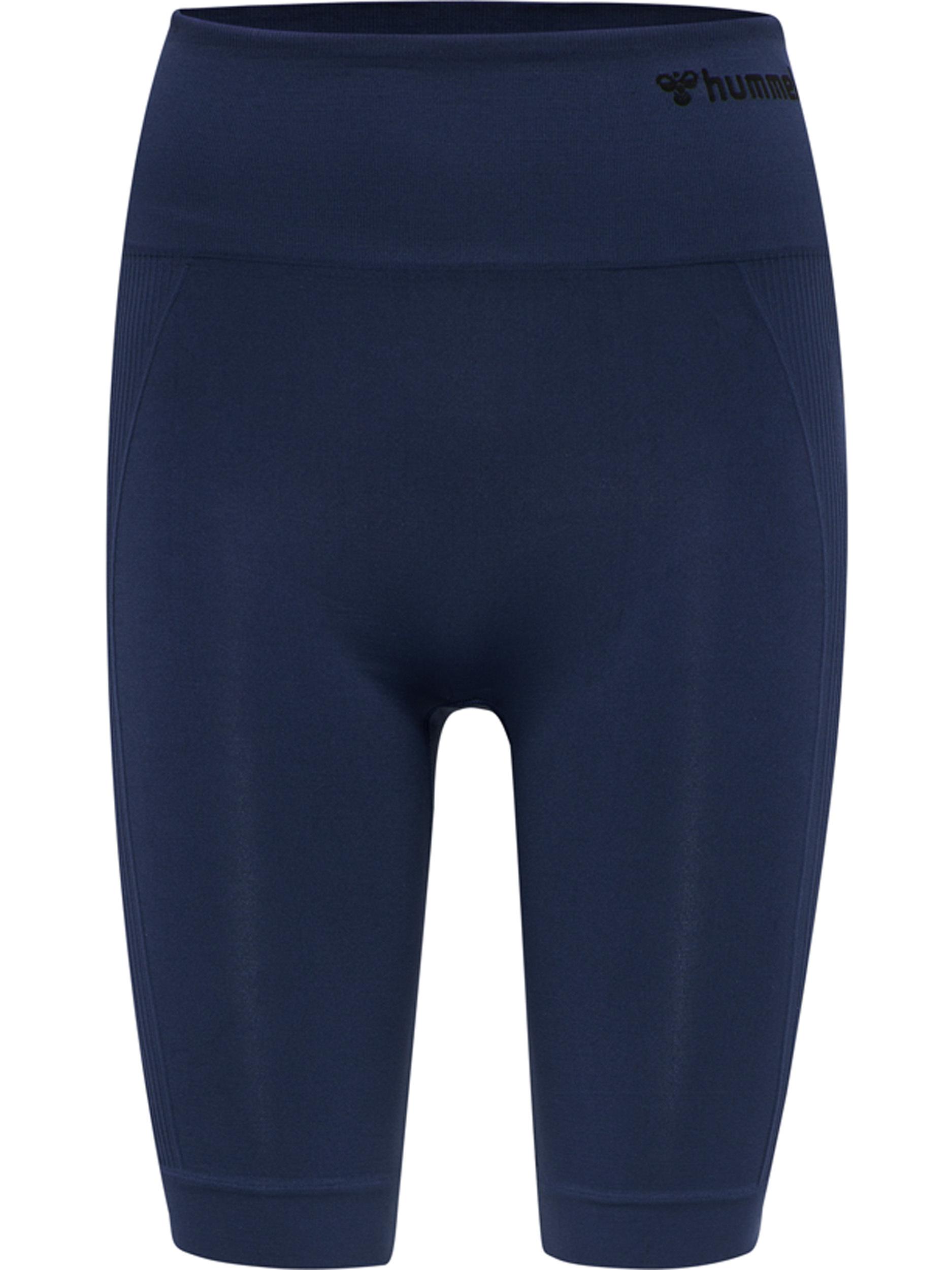 hummel hmlTIF SEAMLESS CYLING SHORTS Tights Damen BLACK IRIS
