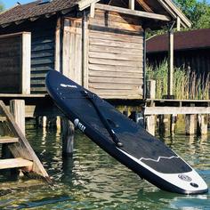 Rückansicht von YEAZ NALU (EXOTRACE) SUP Sets Jet Black