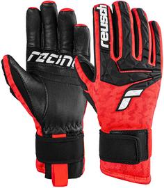 Reusch World Cup Warrior Neo Skihandschuhe 7809 black / fluo red