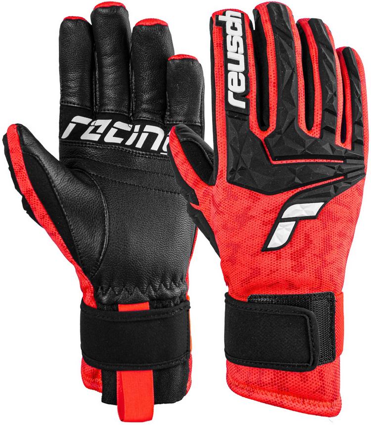 Reusch Reusch World Cup Warrior Neo Handschuh - 7809 black / fluo red - 0 | SportScheck