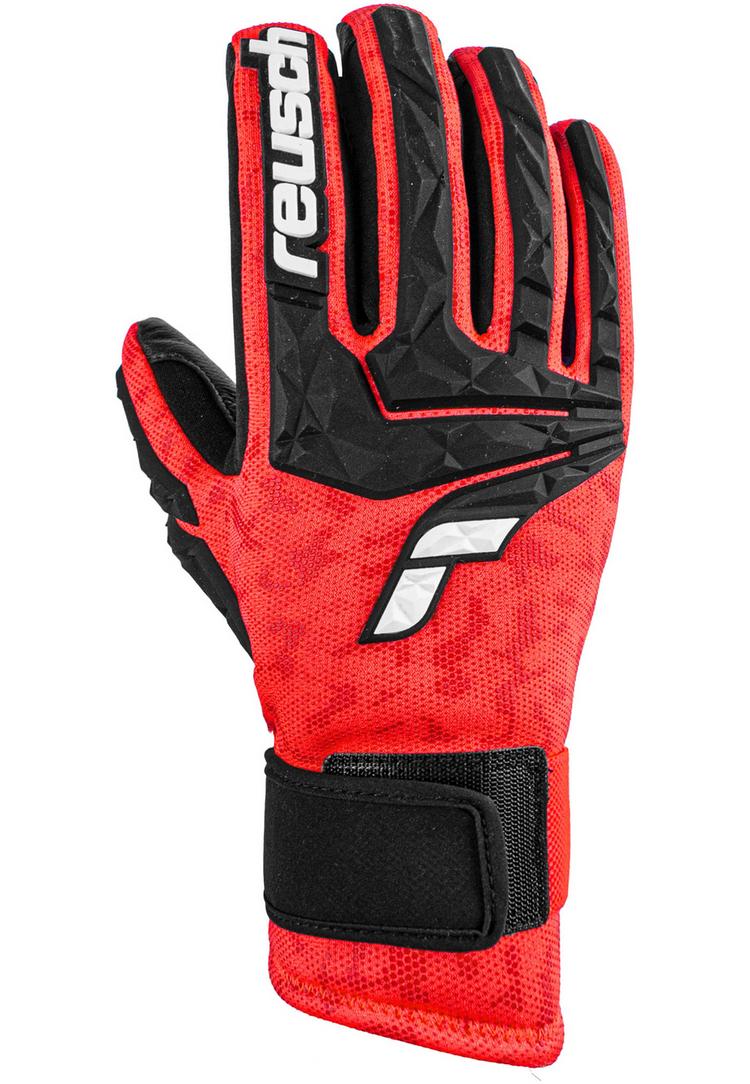 Reusch Reusch World Cup Warrior Neo Handschuh - 7809 black / fluo red - 1 | SportScheck
