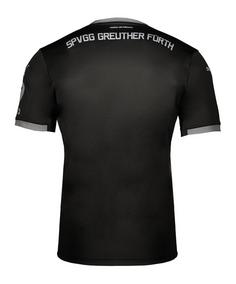 Rückansicht von PUMA Greuther Fürth Trikot 3rd 2023/2024 Fußballtrikot schwarz