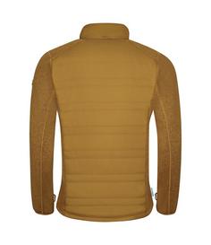 Rückansicht von Westfjord Gullfoss Fleecejacke Herren Bronze/Marineblau