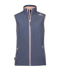 Westfjord Eldfjall Outdoorweste Damen - Klippenblau/Pfirsisch