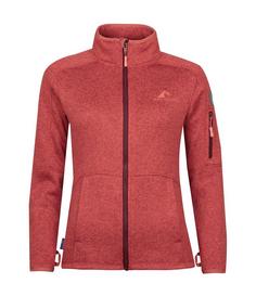 Westfjord Katla Fleecejacke Damen Mineralrot