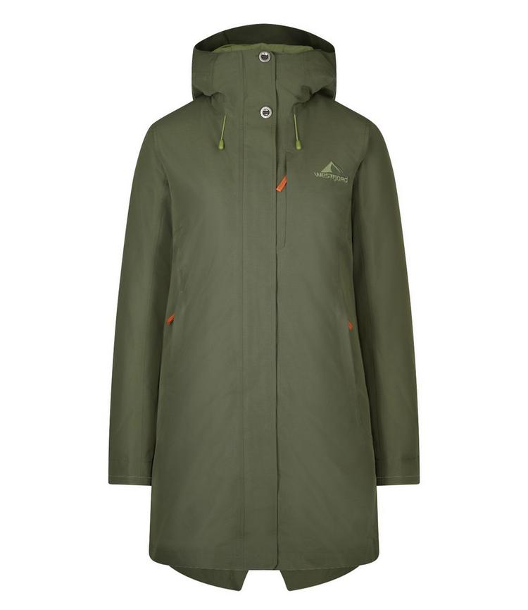 Westfjord Westfjord Skogafoss Regenmantel Damen - Gr&uuml;n - 0 | SportScheck
