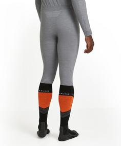 Rückansicht von Falke Wool-Tech Fahrradunterhose Herren grey-heather (3757)
