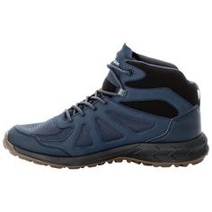 Jack Wolfskin WOODLAND 2 TEXAPORE MID M Freizeitschuhe Herren night blue