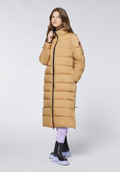 Rückansicht von Chiemsee Mantel Parka Damen 17-1045 Apple Cinnamon