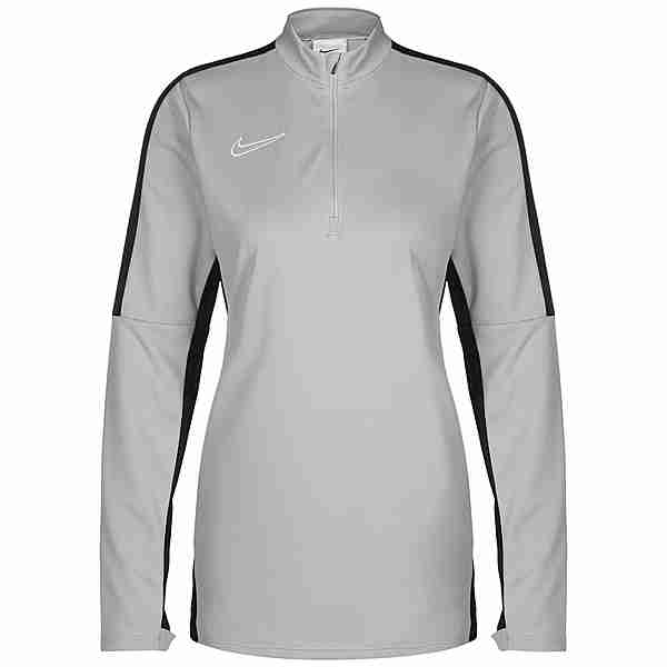 Nike Academy 23 Drill Top Funktionsshirt Damen grau / schwarz