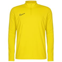 Nike Dri-FIT Academy 23 Drill Funktionsshirt Herren gelb