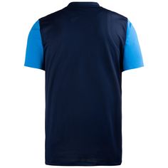 Rückansicht von Nike Trophy V Fußballtrikot Herren dunkelblau / blau