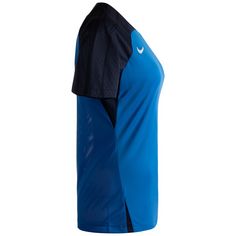 Rückansicht von Nike Strike III Fußballtrikot Damen blau