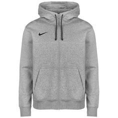 Nike Park 20 Fleece Trainingsjacke Herren grau / schwarz