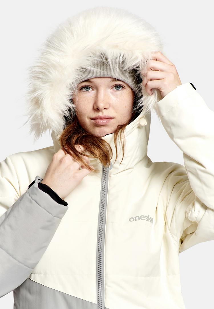 ONESKEE ONESKEE Parka Schneeanzug Damen - grey - egret - 2 | SportScheck