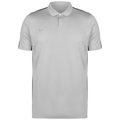 Nike Academy 23 Poloshirt Herren grau / schwarz