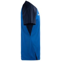 Rückansicht von Nike Strike III Fußballtrikot Herren blau / dunkelblau