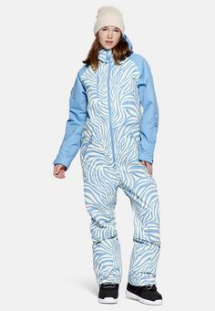 Rückansicht von ONESKEE Original Pro X Schneeanzug Damen blue zebra