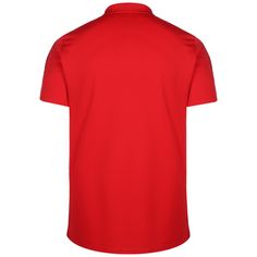 Rückansicht von Nike Academy 23 Poloshirt Herren rot / weiß