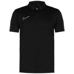 Nike Academy 23 Poloshirt Herren schwarz / weiß