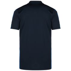 Rückansicht von Nike Academy 23 Poloshirt Herren blau / schwarz